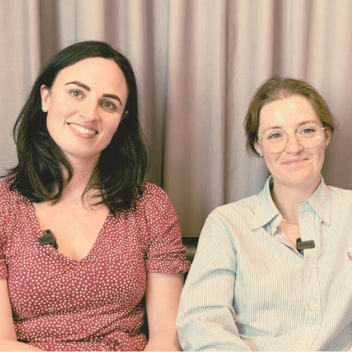 Portrait of Cara Bezzina and Lisa-Jayne Edwards.